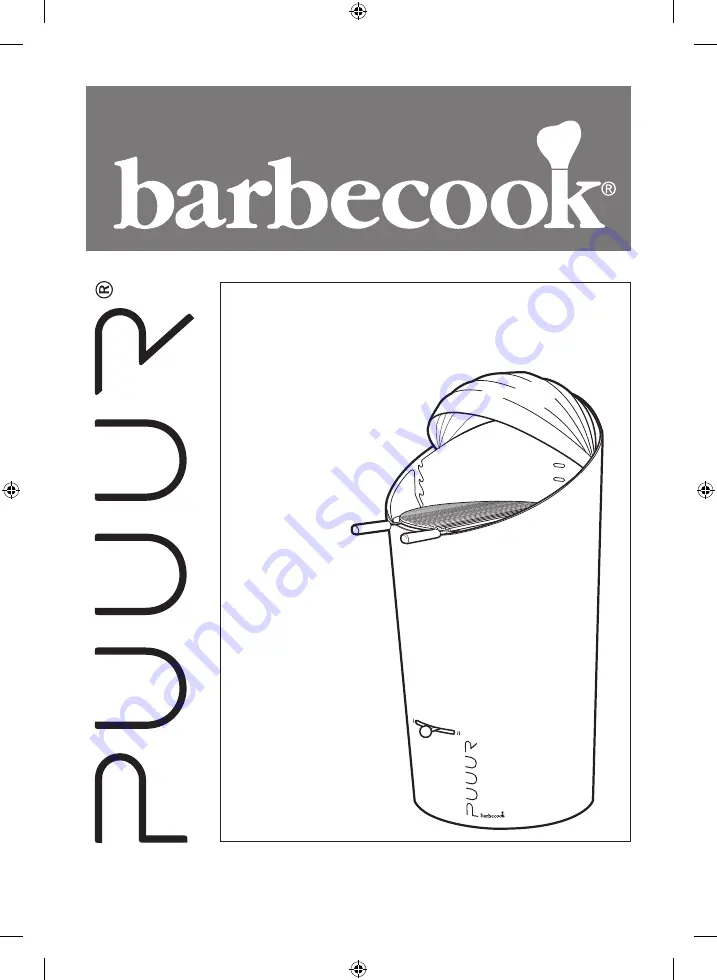 Barbecook PUUUR Arctic White 223.8009.003 Скачать руководство пользователя страница 1