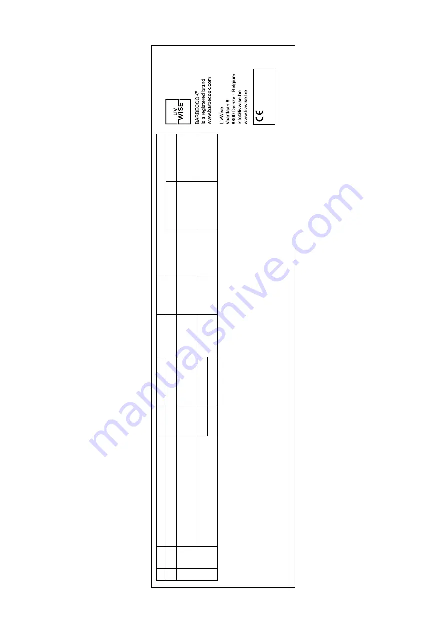 Barbecook SPRING 3112 Скачать руководство пользователя страница 98