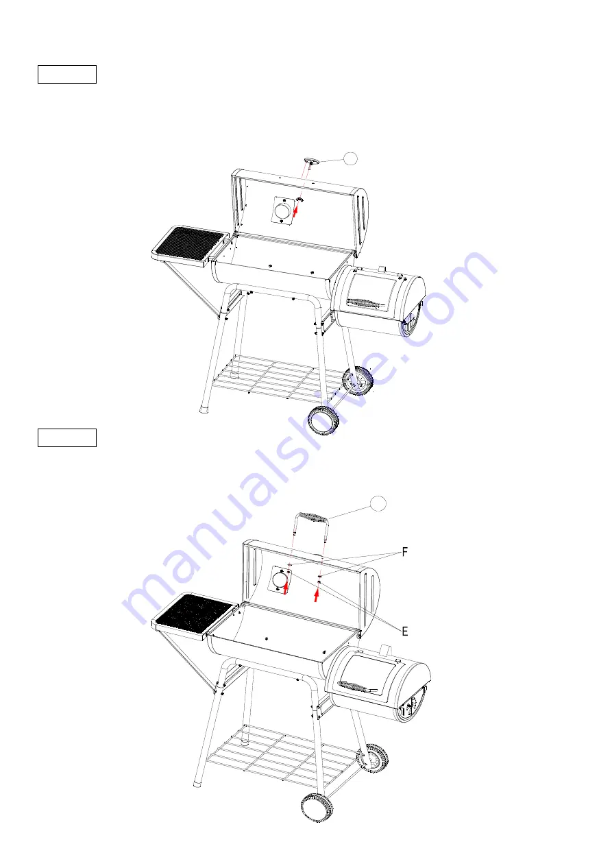 Barbeques Galore BILLABONG OFFSET SMOKER Instructions Manual Download Page 13