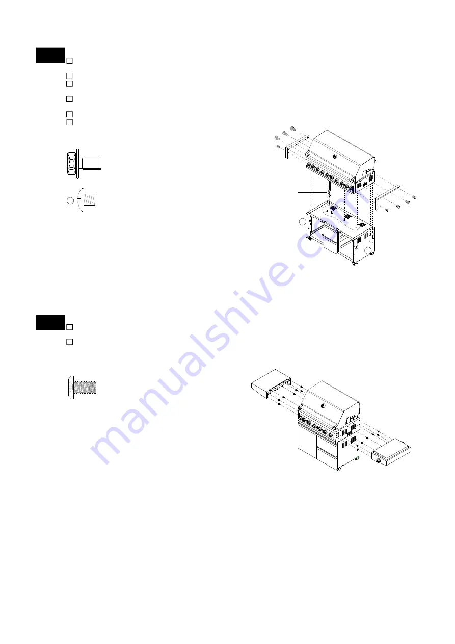 Barbeques Galore Grand Turbo B3816ALP Operator'S Manual Download Page 17