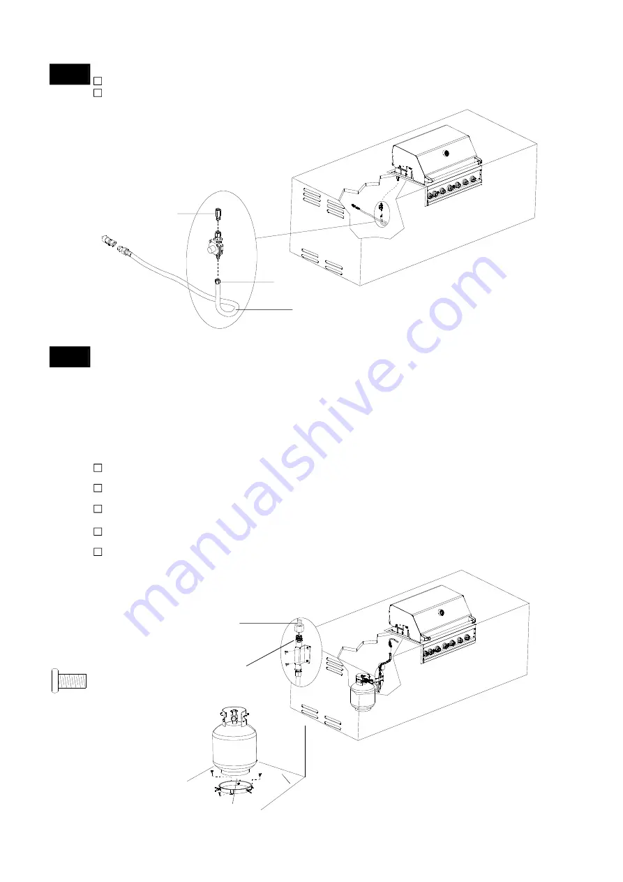 Barbeques Galore Grand Turbo B3816ALP Operator'S Manual Download Page 21