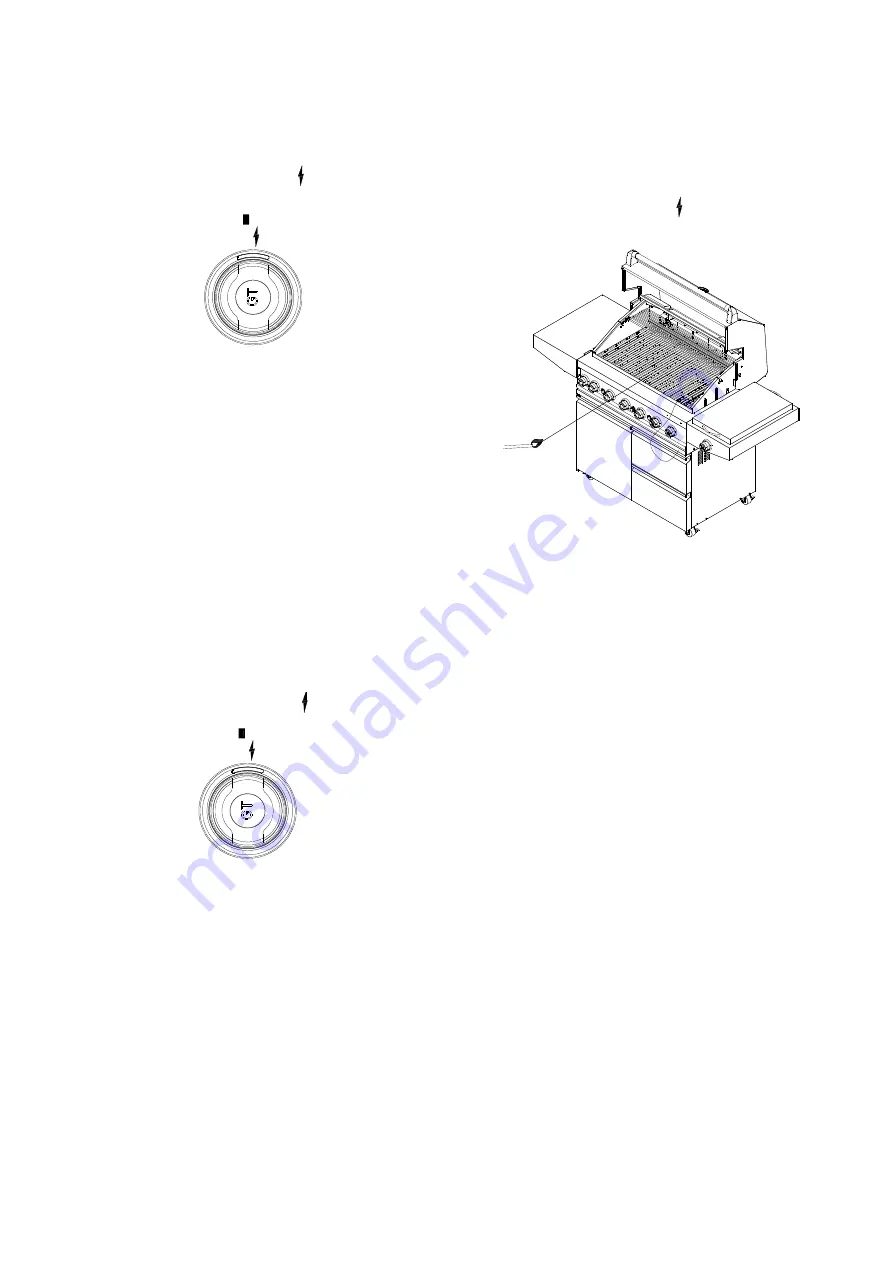 Barbeques Galore Grand Turbo B3816ALP Operator'S Manual Download Page 30