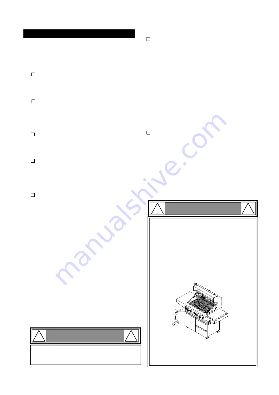 Barbeques Galore Grand Turbo B3816ALP Operator'S Manual Download Page 35