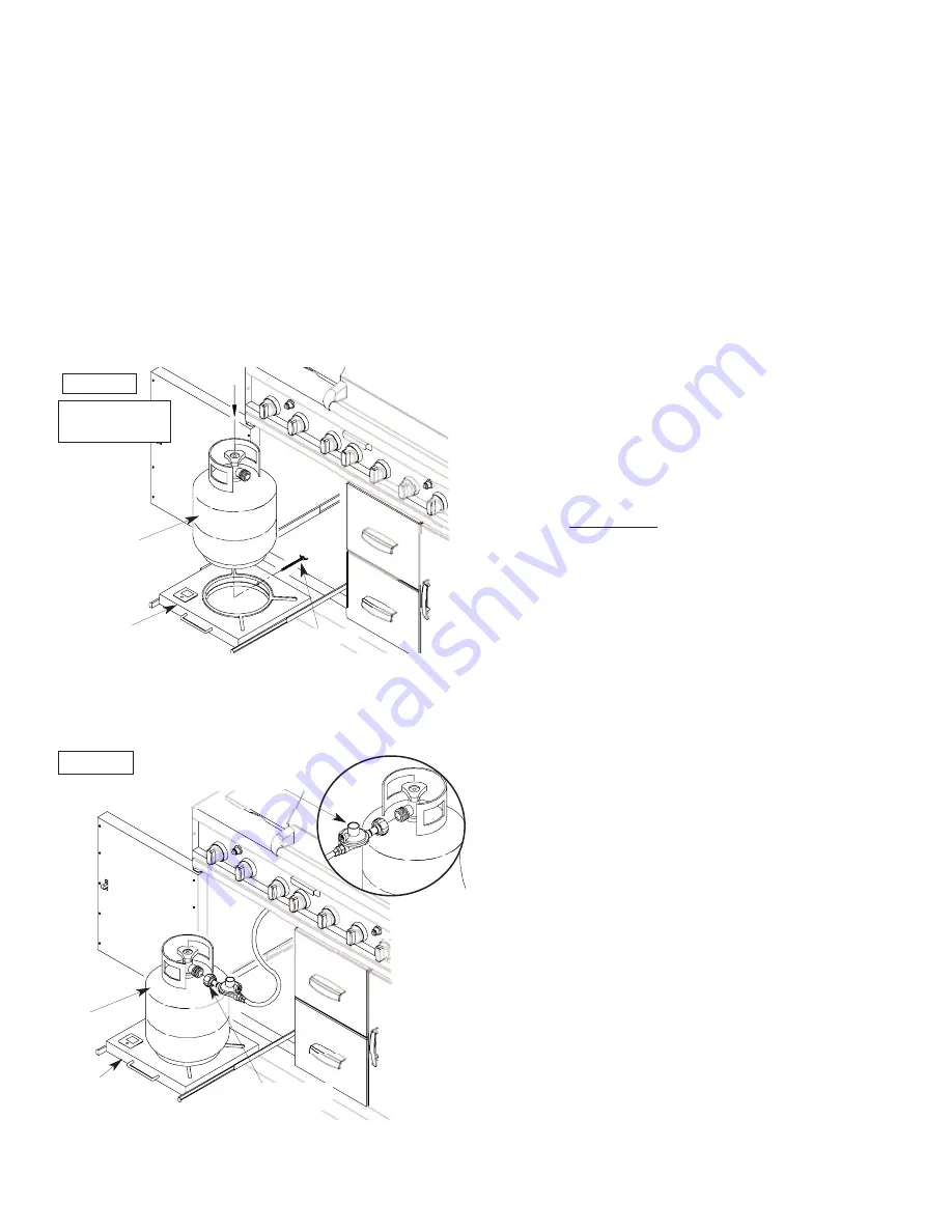 Barbeques Galore Grand Turbo YN662AGLP Owner'S Manual Download Page 18