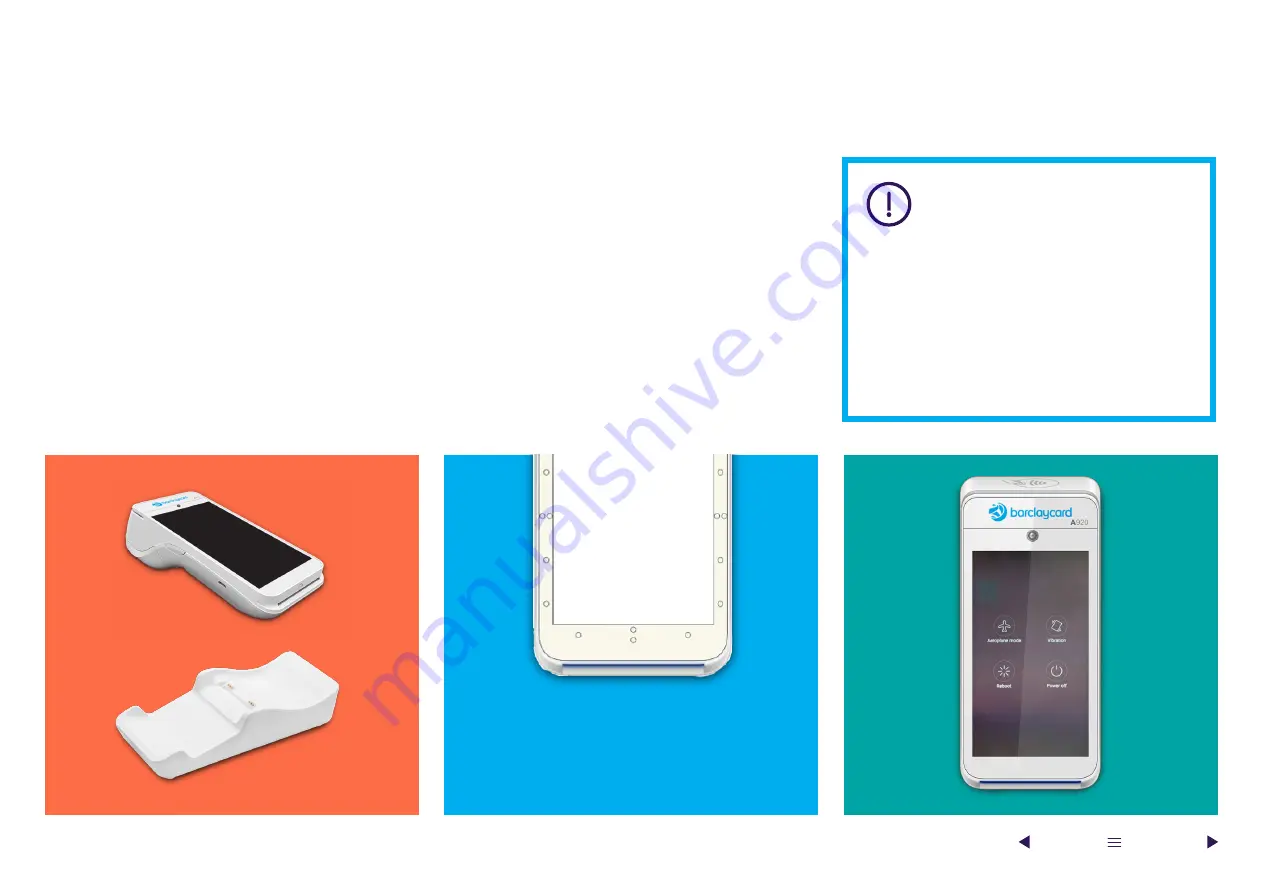barclaycard SmartpayTouch A920 Manual Download Page 6