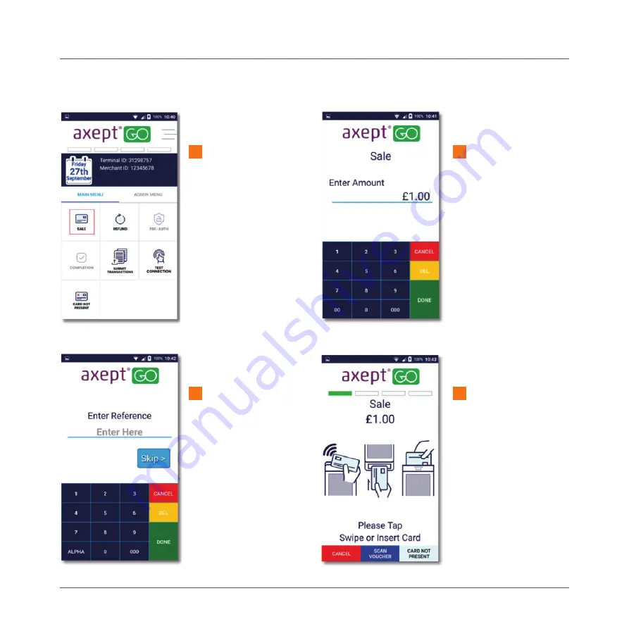 barclaycard takepayments A920 Installation And User Manual Download Page 22