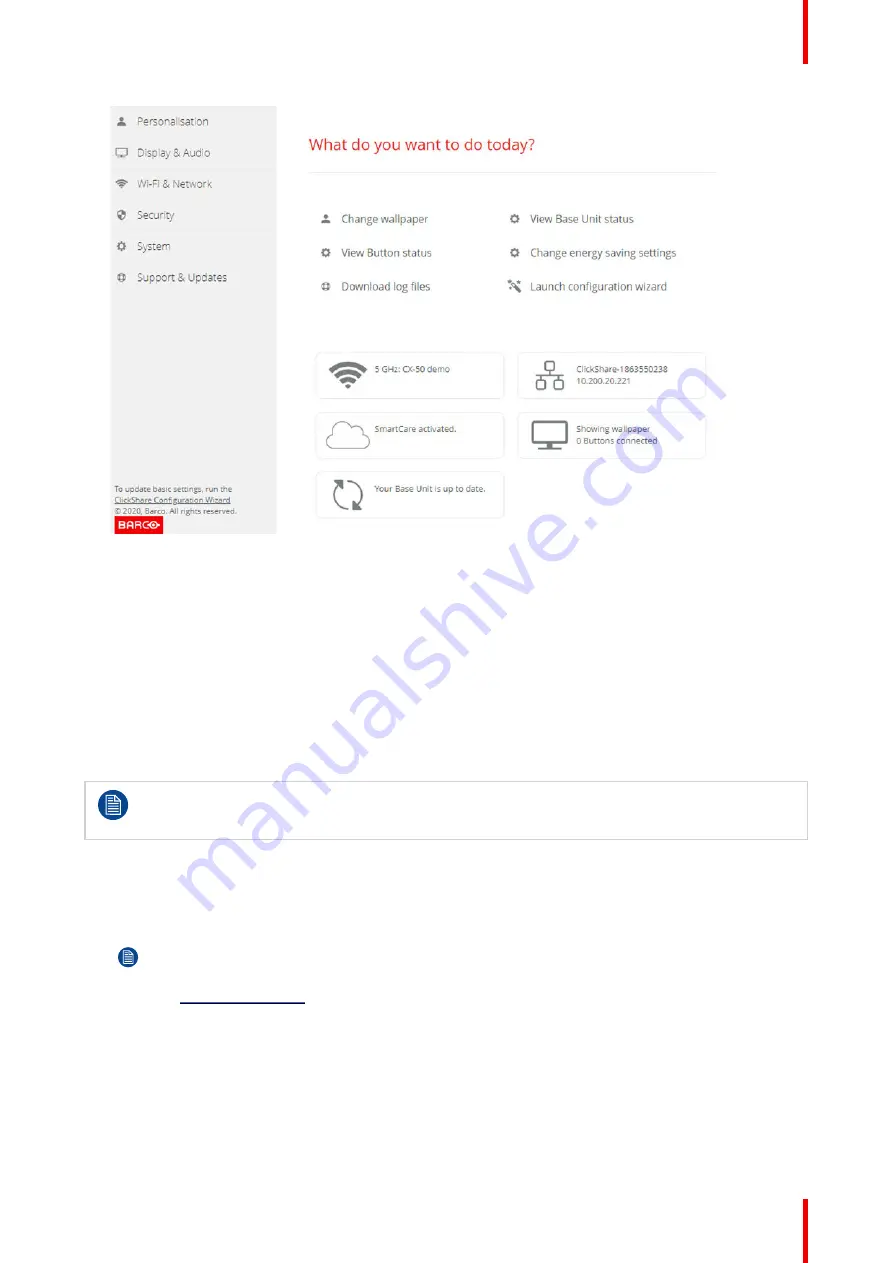 Barco C5011S Installation Manual Download Page 81