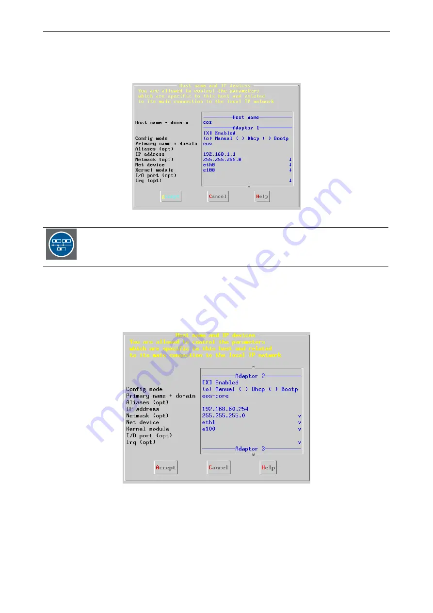 Barco EOS X Terminal Скачать руководство пользователя страница 56