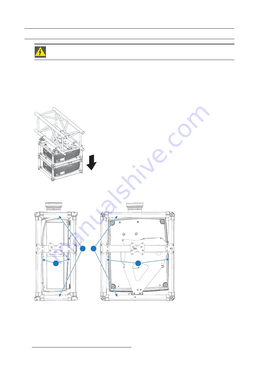 Barco F70 Series Installation Manual Download Page 16