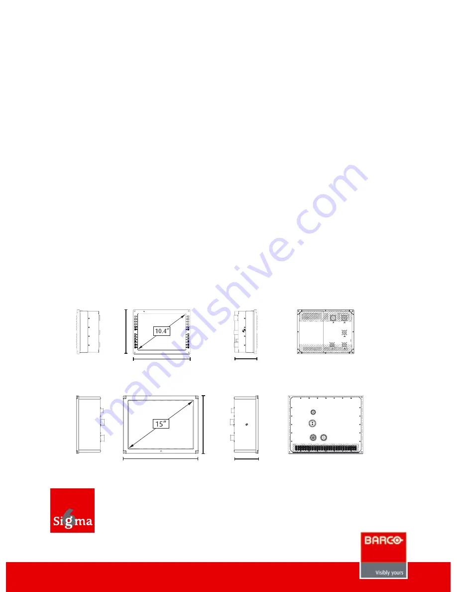 Barco FDU-2129 Brochure & Specs Download Page 4