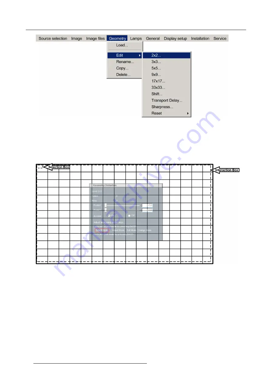 Barco Galaxy NW-7 User Manual Download Page 100