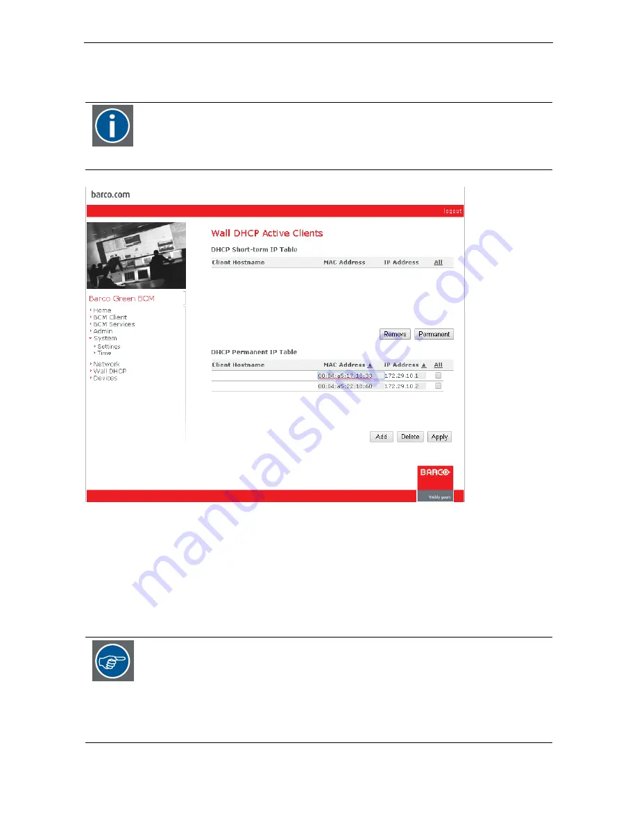 Barco IVD User Manual Download Page 29