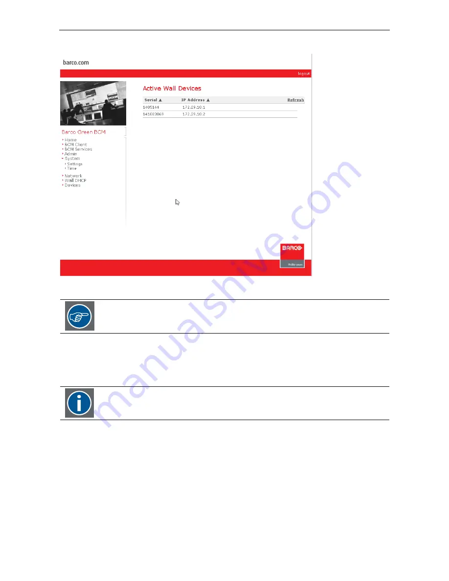 Barco IVD User Manual Download Page 31