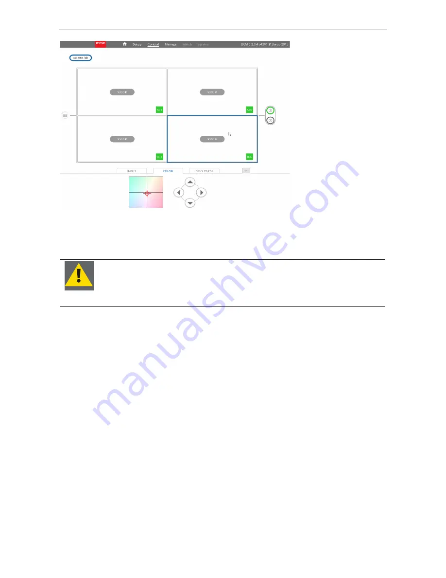 Barco IVD User Manual Download Page 52