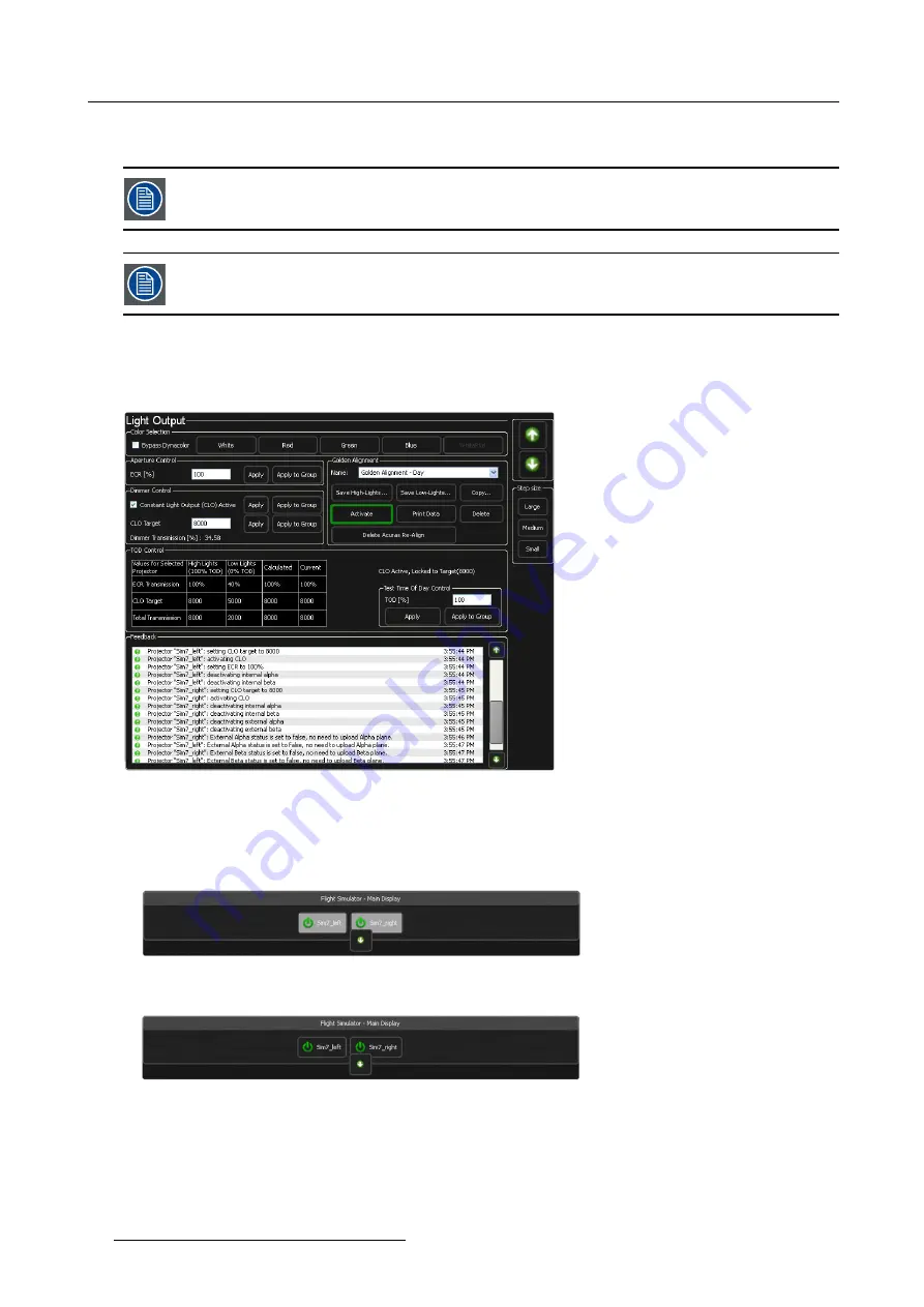 Barco MES ACURAS HEAD User And Installation Manual Download Page 100