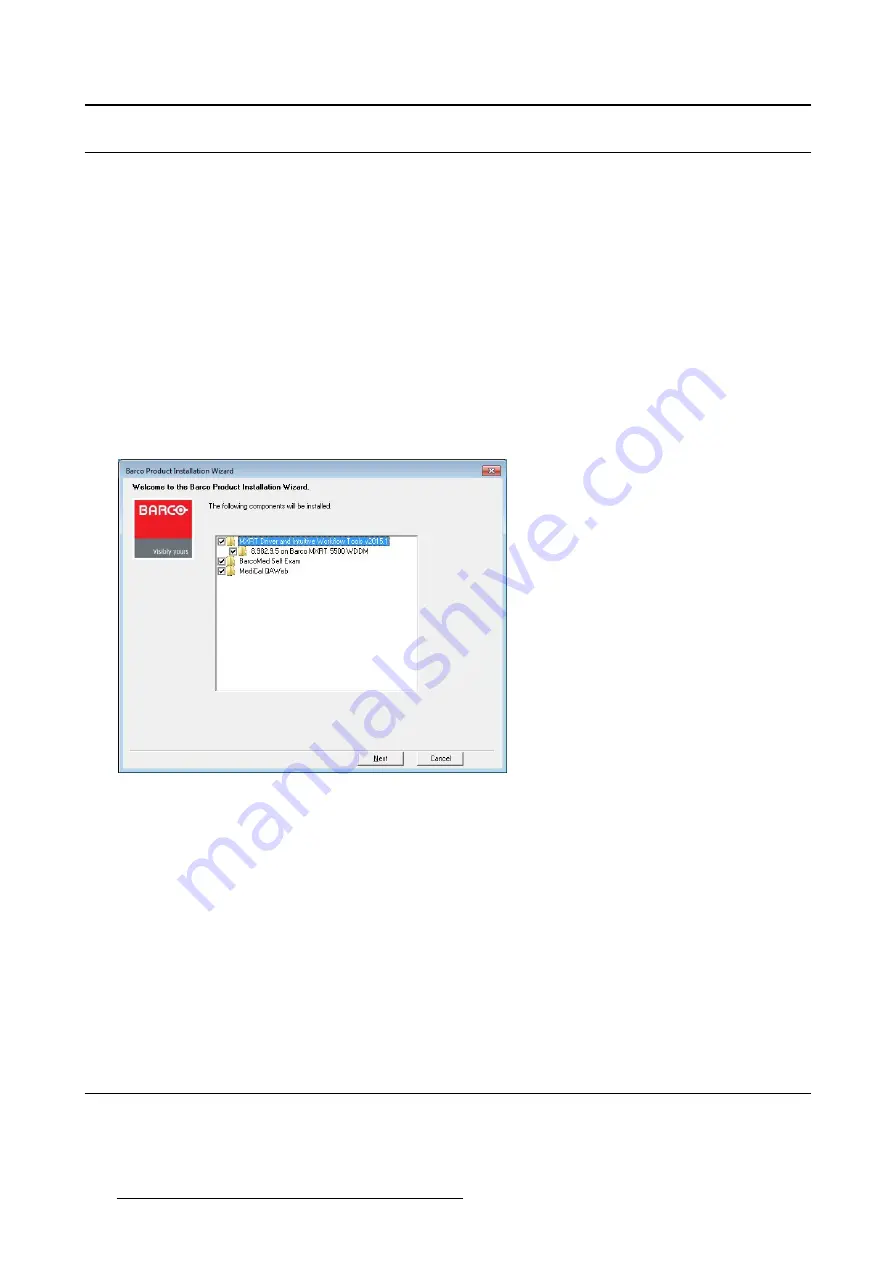 Barco MXRT-1450 User Manual Download Page 16