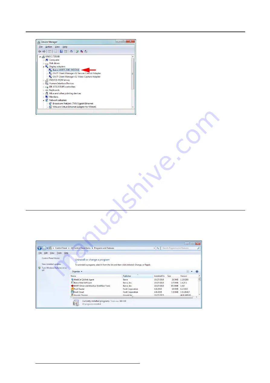 Barco MXRT-1450 User Manual Download Page 18