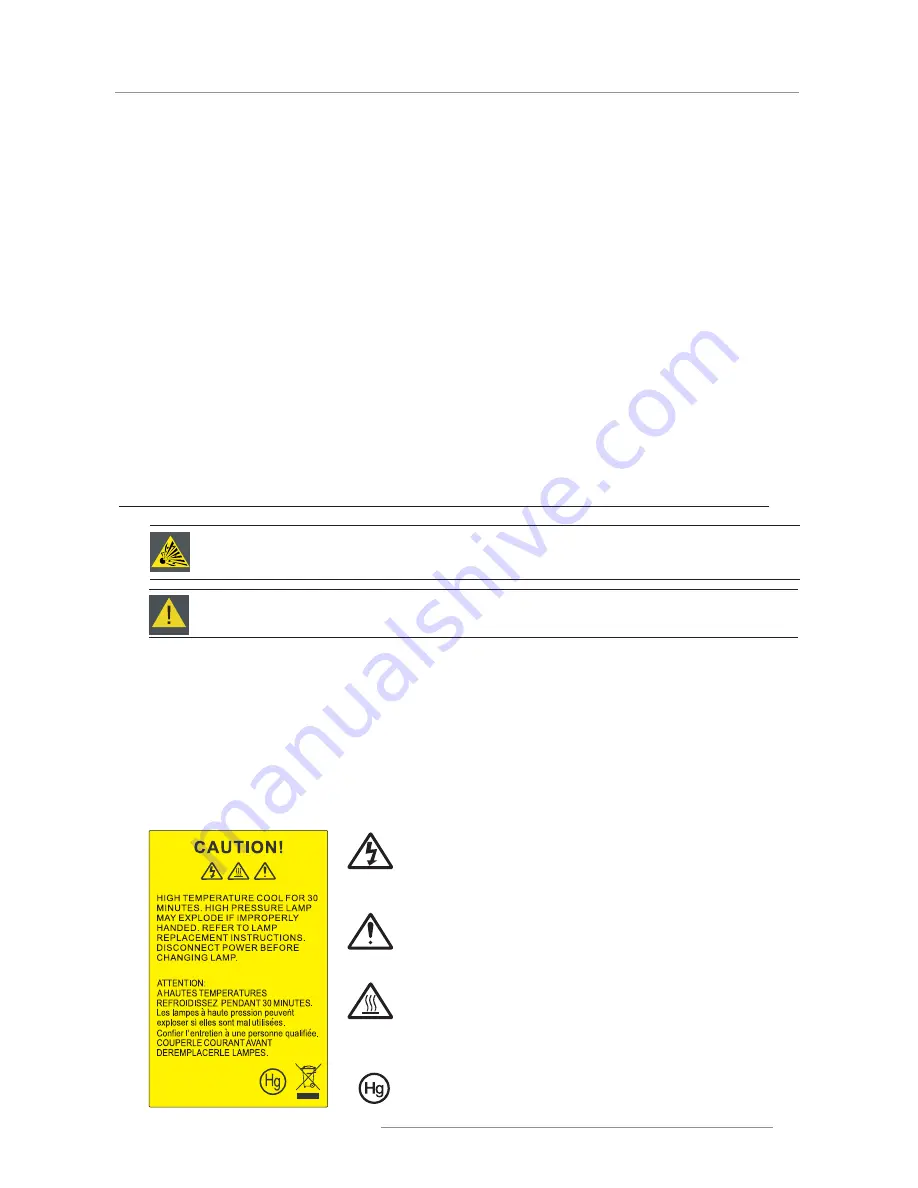 Barco PGWU-61B Safety Manual Download Page 3