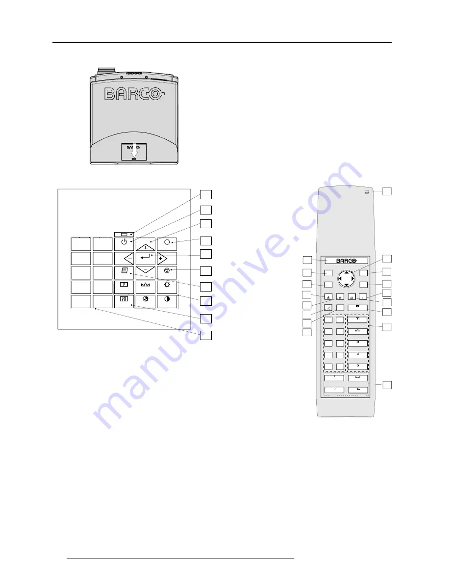 Barco R9001180 Owner'S Manual Download Page 12