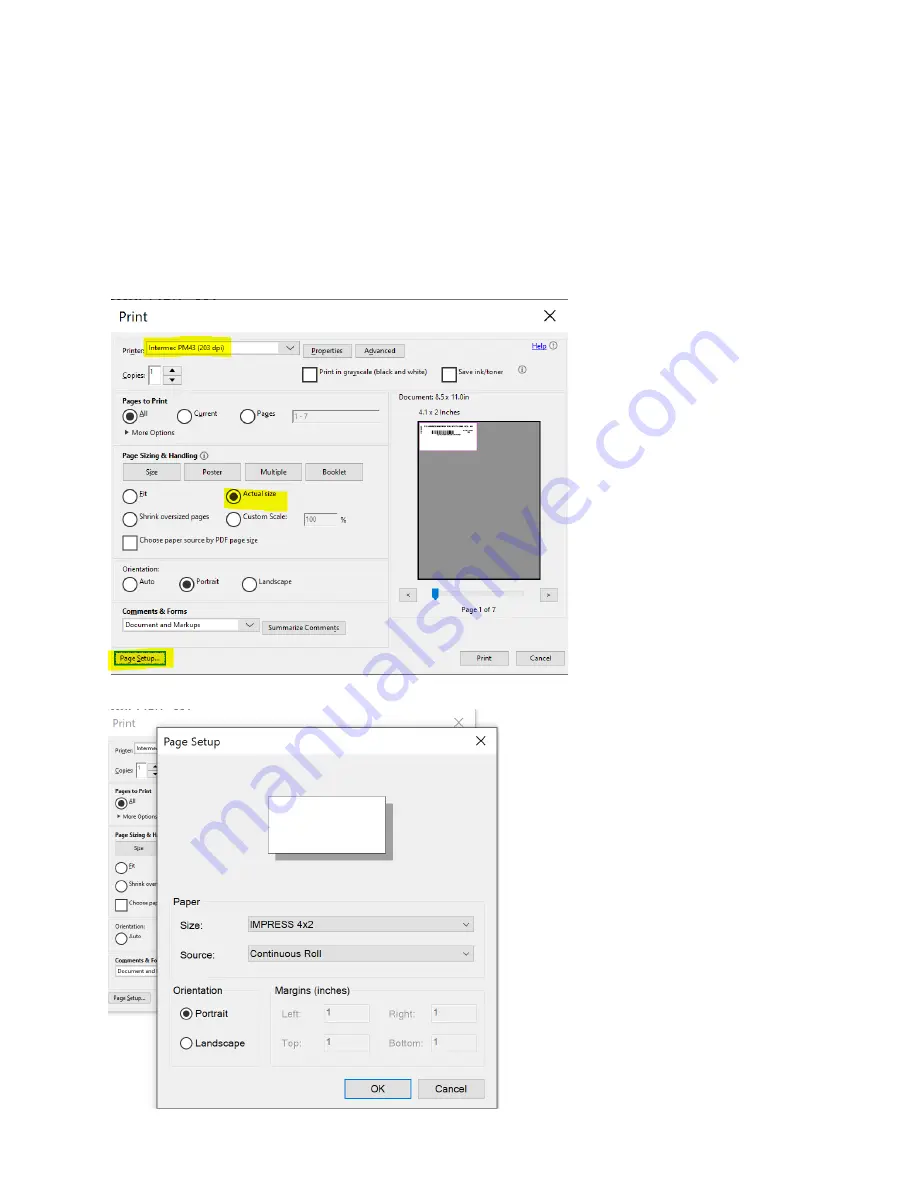 Barcodes Group Informs CF-PM43-1 Setup Manual Download Page 9