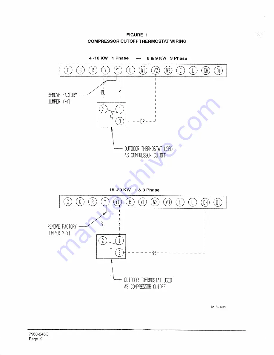 Bard CMH-14 Installation Instructions Download Page 2