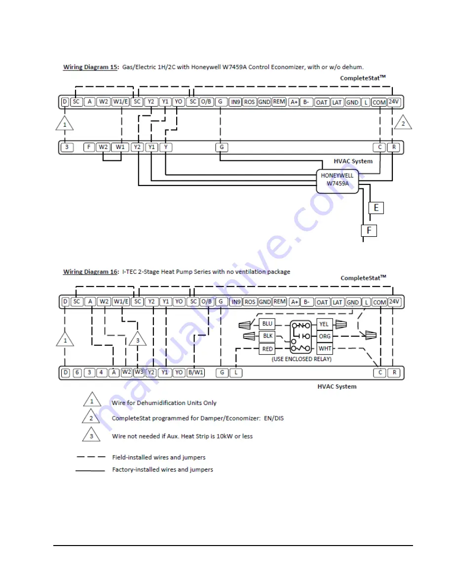 Bard CompleteStat CS9B-THO Скачать руководство пользователя страница 21