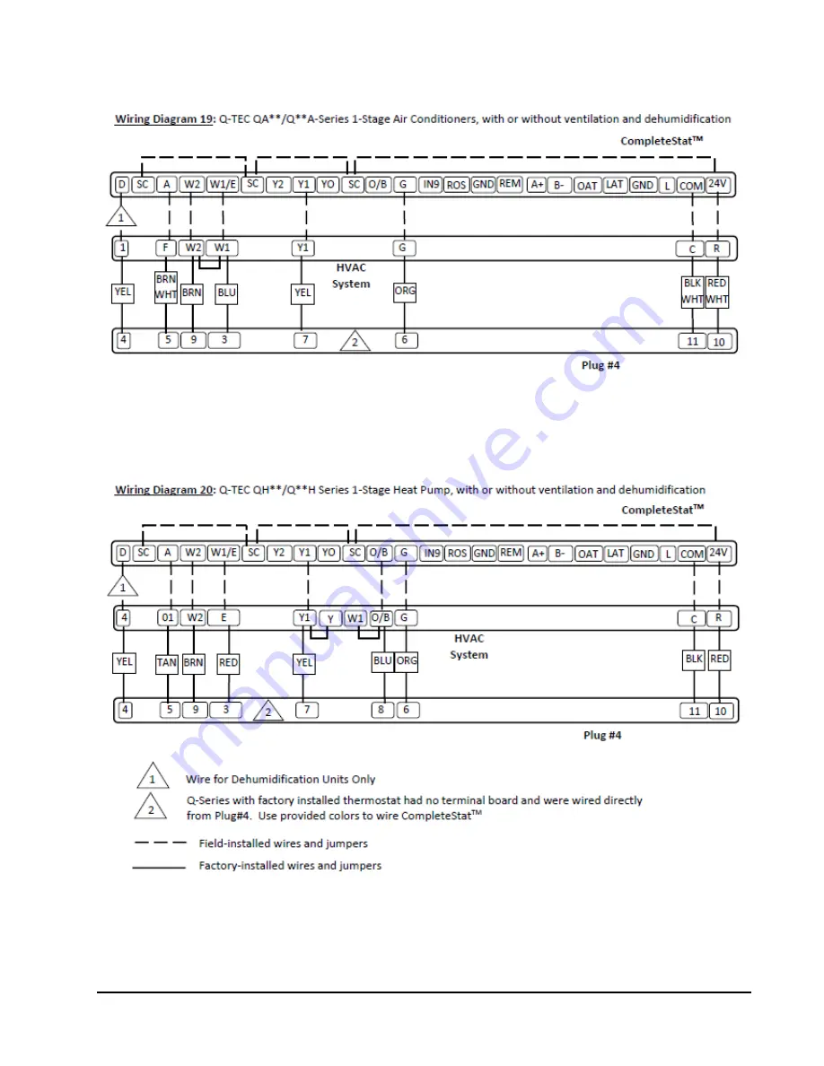 Bard CompleteStat CS9B-THO Installation Instructions Manual Download Page 23