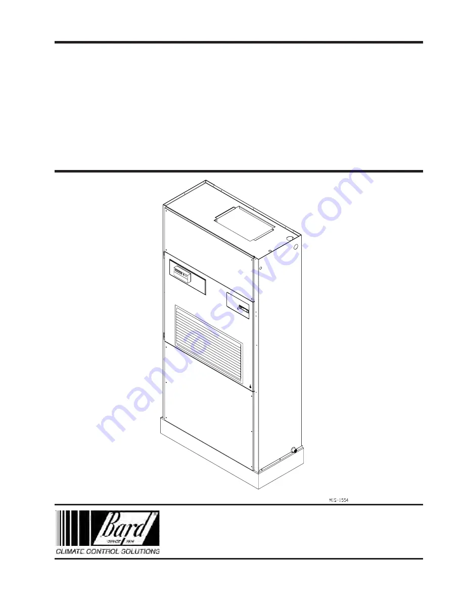 Bard Q-TEC Q24H1 Installation Instructions Manual Download Page 1