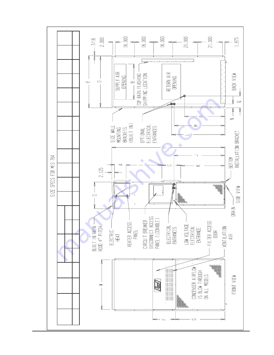 Bard SH612 Installation Instructions Manual Download Page 5