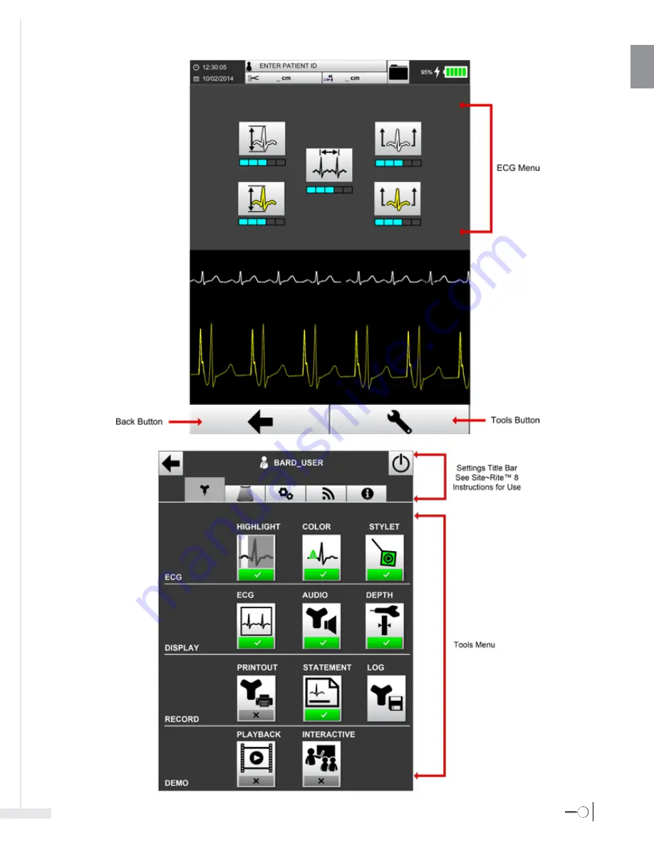 Bard Sherlock 3CG Instructions For Use Manual Download Page 13