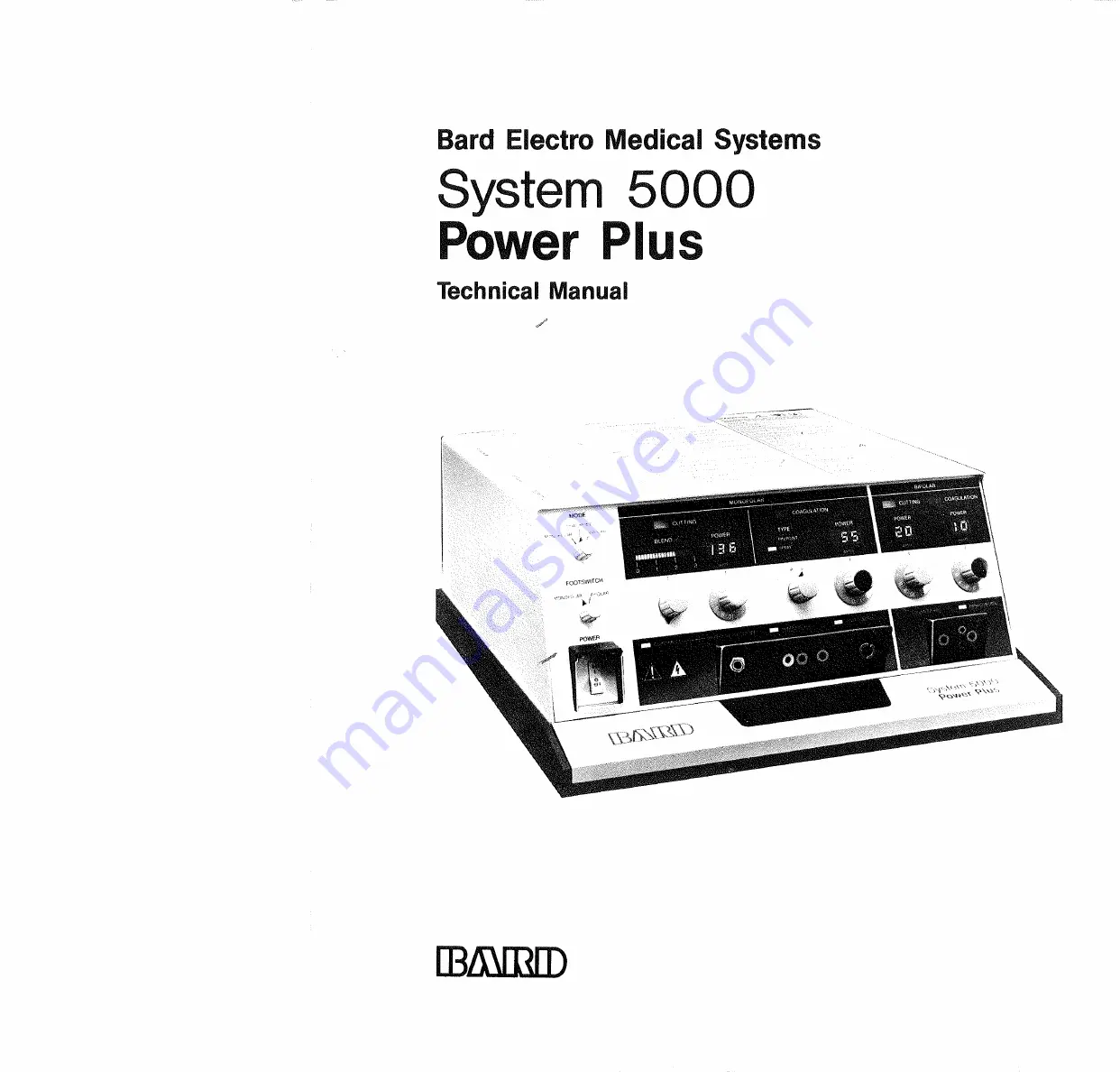 Bard System 5000 Power Plus Technical Manual Download Page 3