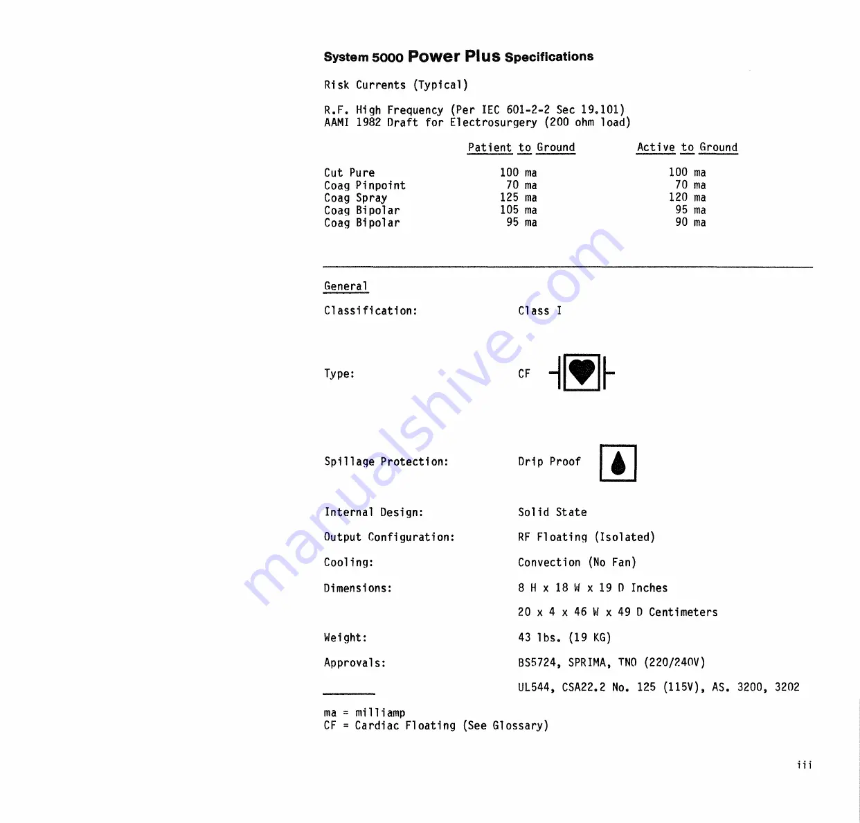 Bard System 5000 Power Plus Technical Manual Download Page 8