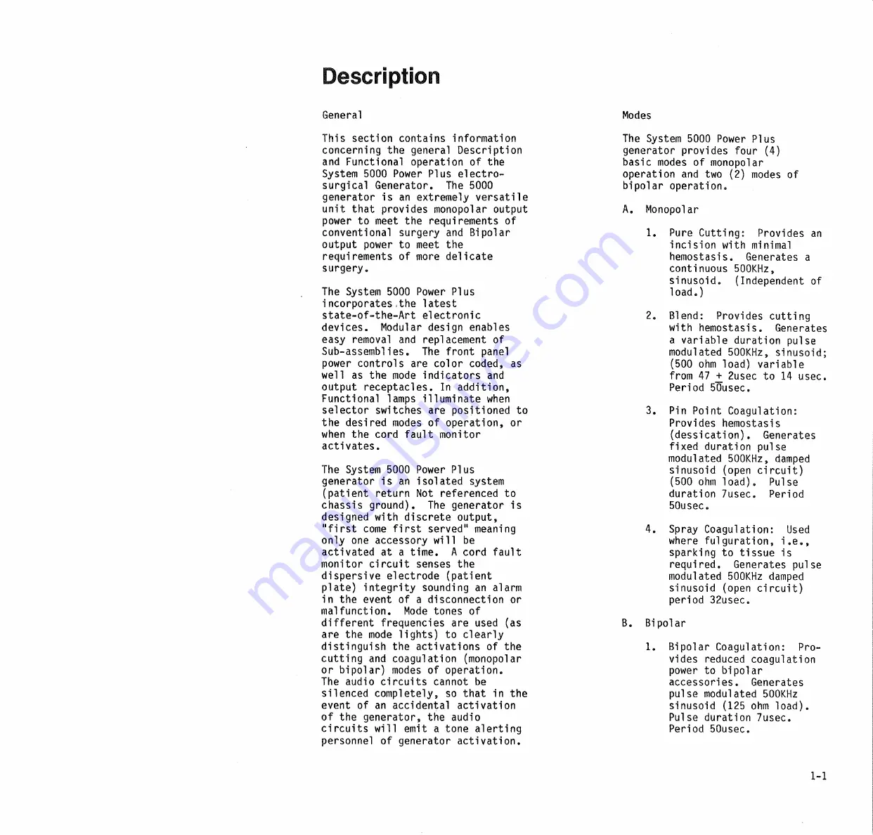 Bard System 5000 Power Plus Technical Manual Download Page 22