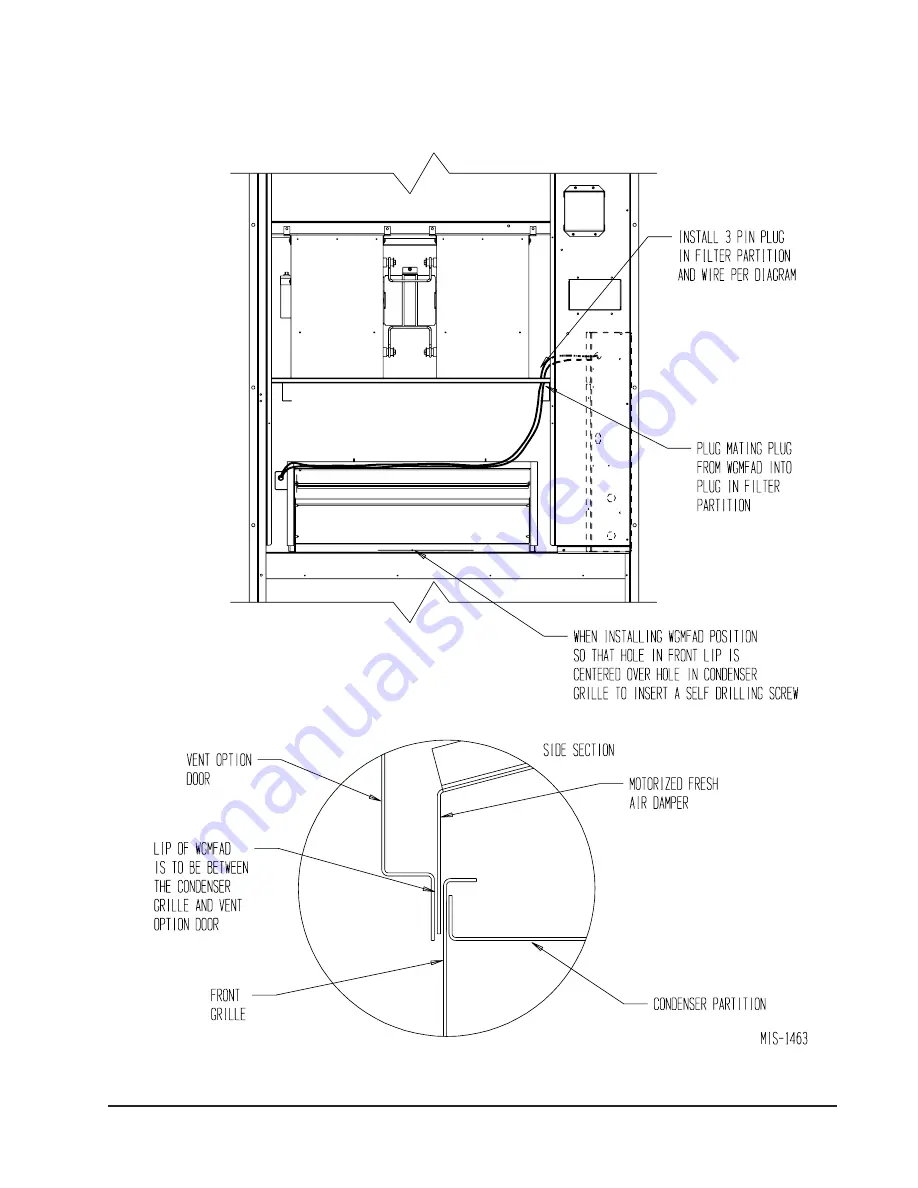 Bard WGMFAD-5A Installation Instructions Manual Download Page 7