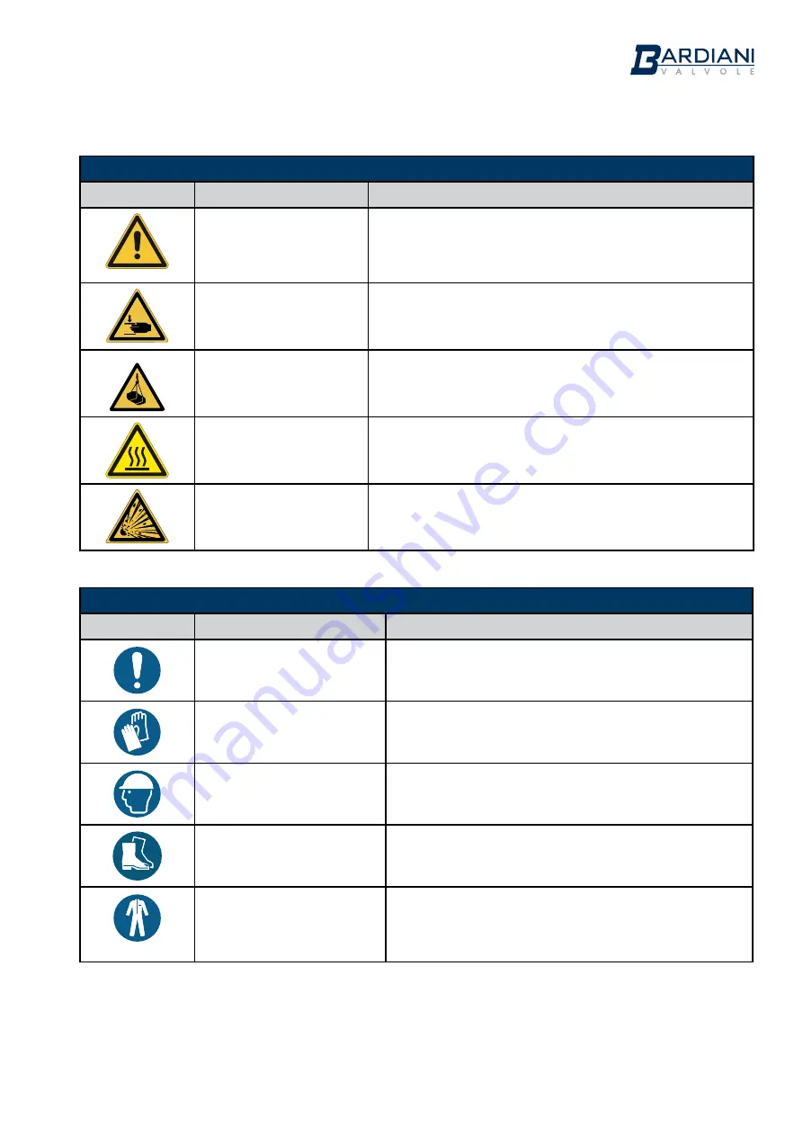 Bardiani BBYP Instruction, Use And Maintenance Manual Download Page 5