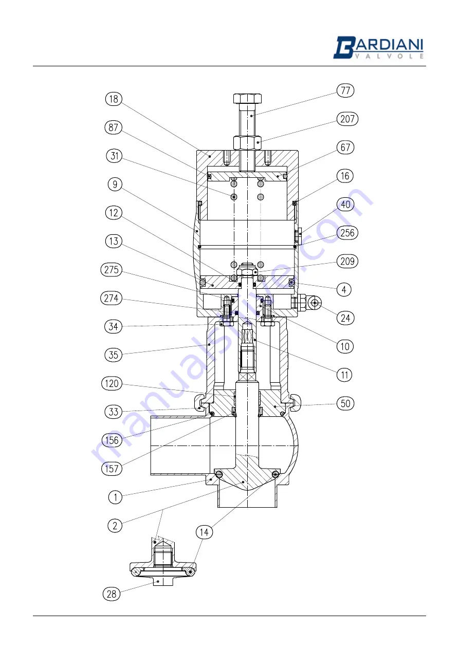 Bardiani BBYS5 Operating And Maintenance Instructions Manual Download Page 14