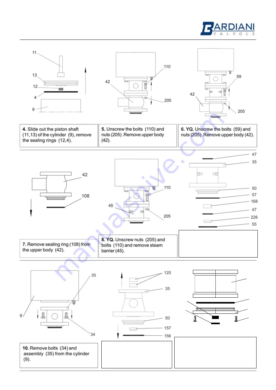 Bardiani YQ Instruction Manual Download Page 24