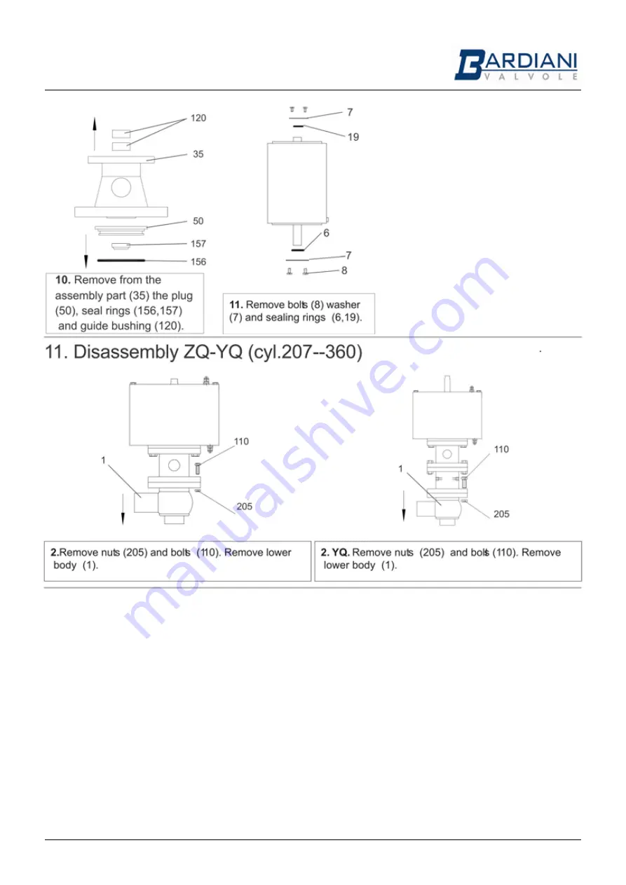 Bardiani ZQ Instruction Manual Download Page 14