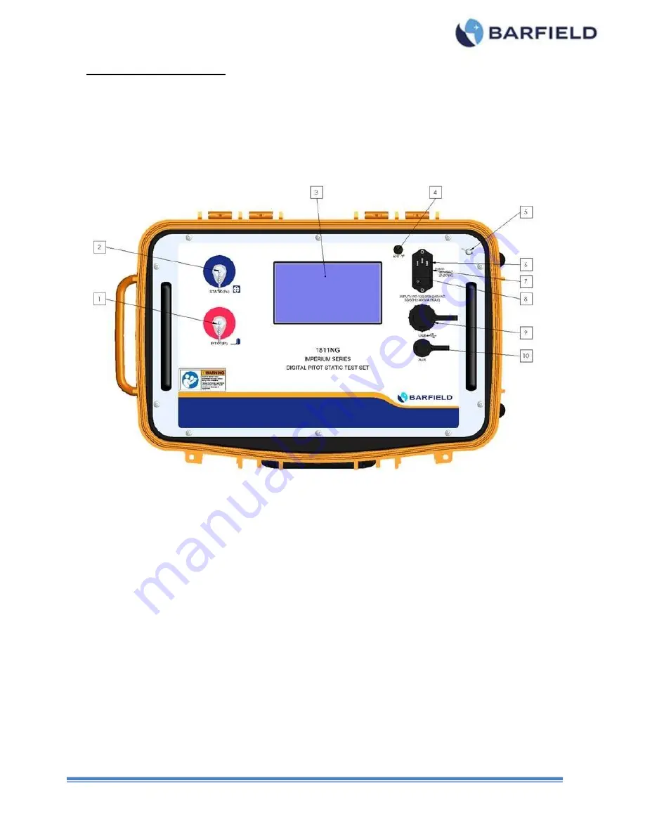 barfield 1811NG User Instruction Manual Download Page 50