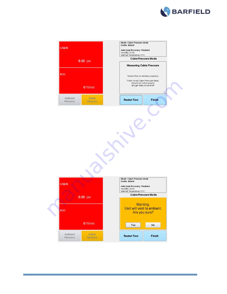 barfield 1811NG User Instruction Manual Download Page 95