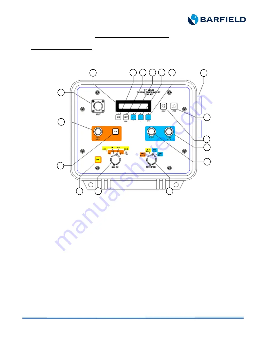 barfield TT1200A User Instruction Manual Download Page 15