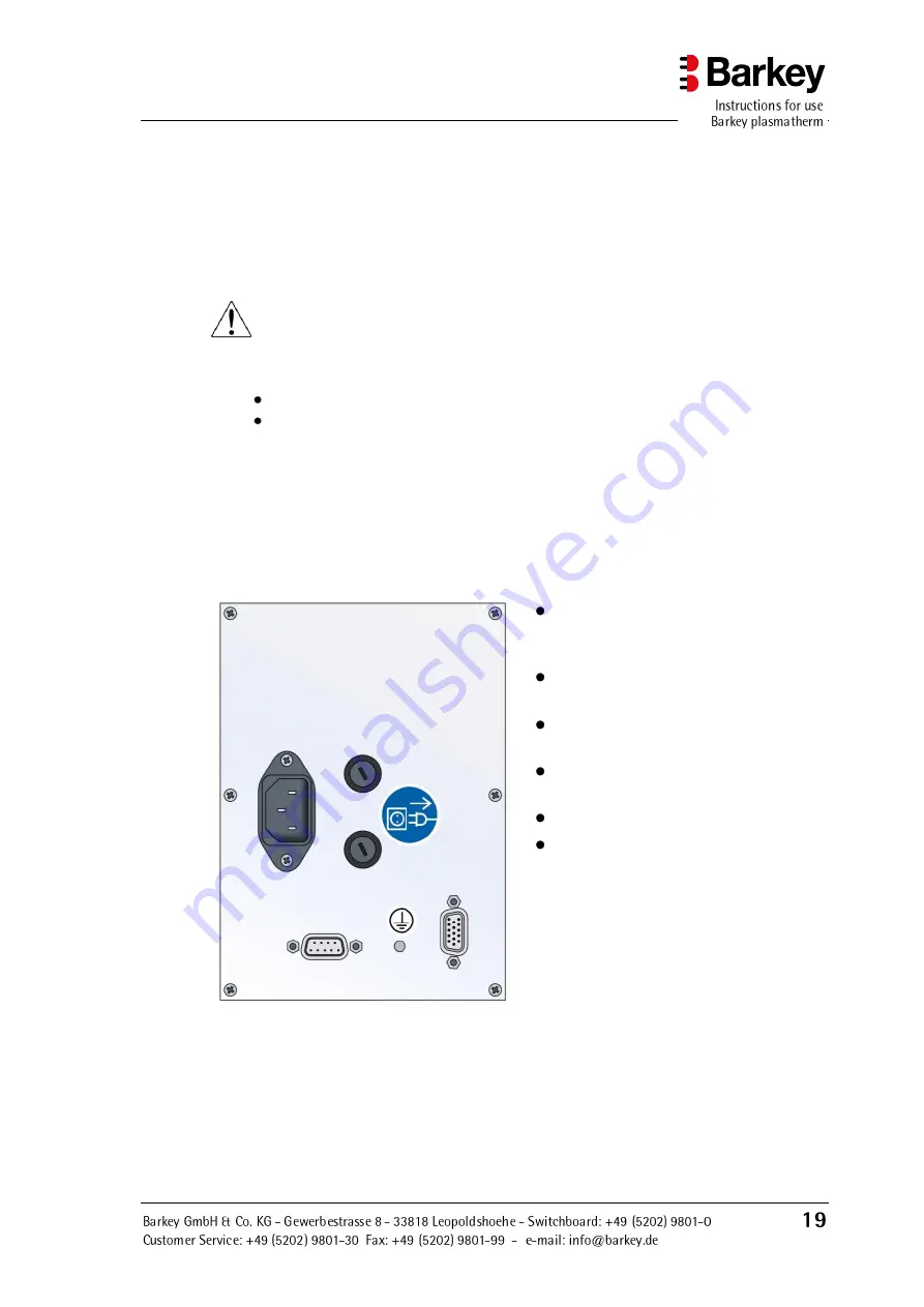 Barkey 212.10043 Instructions For Use Manual Download Page 23