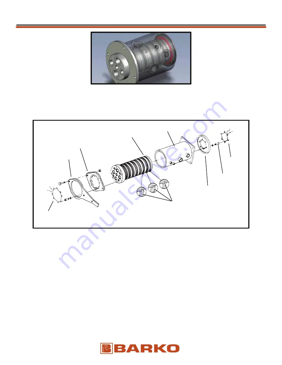 Barko HARVESTER 240B Operator'S Manual Download Page 133