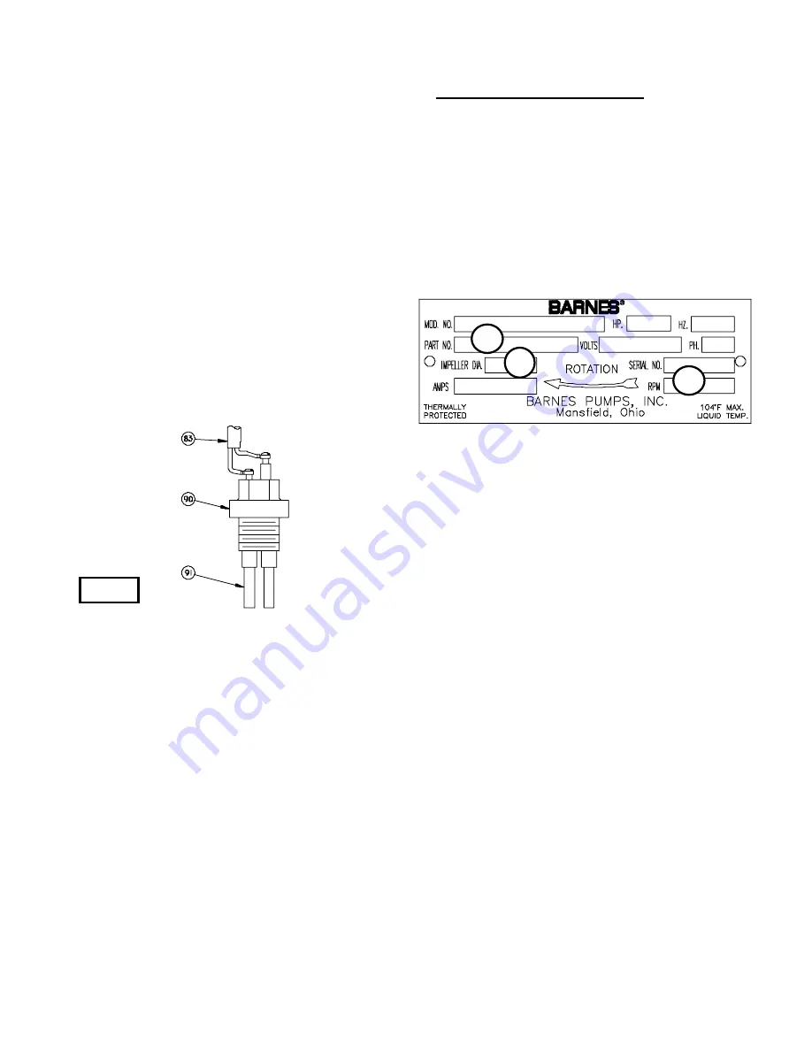 Barnes 4SE-EDS Series Installation And Operation Manual Download Page 16