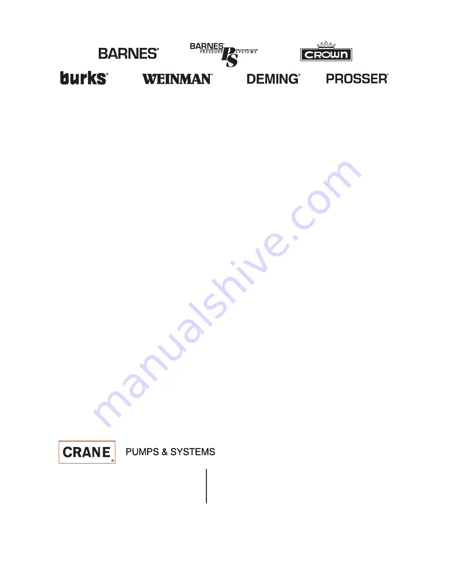 Barnes BAFEZ-1.25x2 Installation And Operation Manual Download Page 13