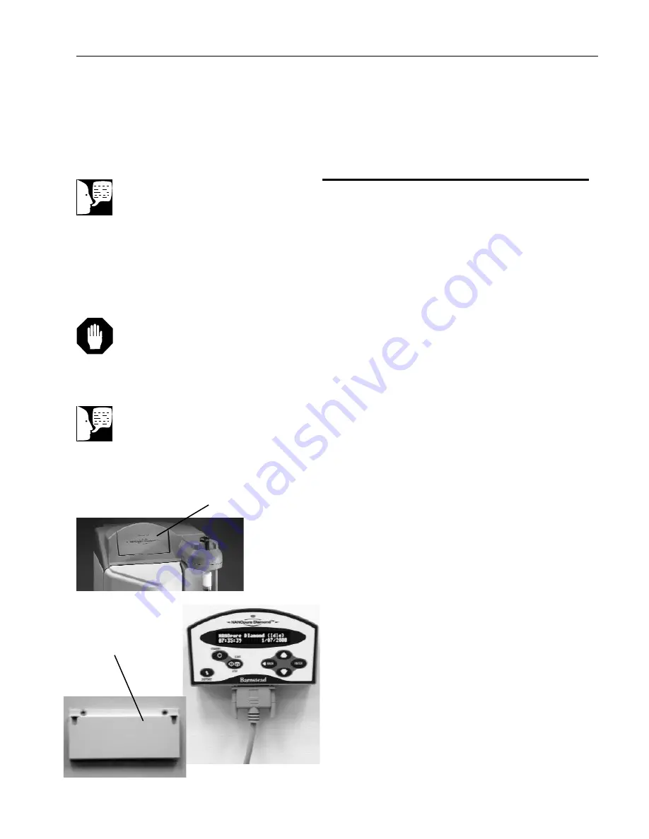 Barnstead|Thermolyne NANOpure DIamond D11931 Operation Manual Download Page 13