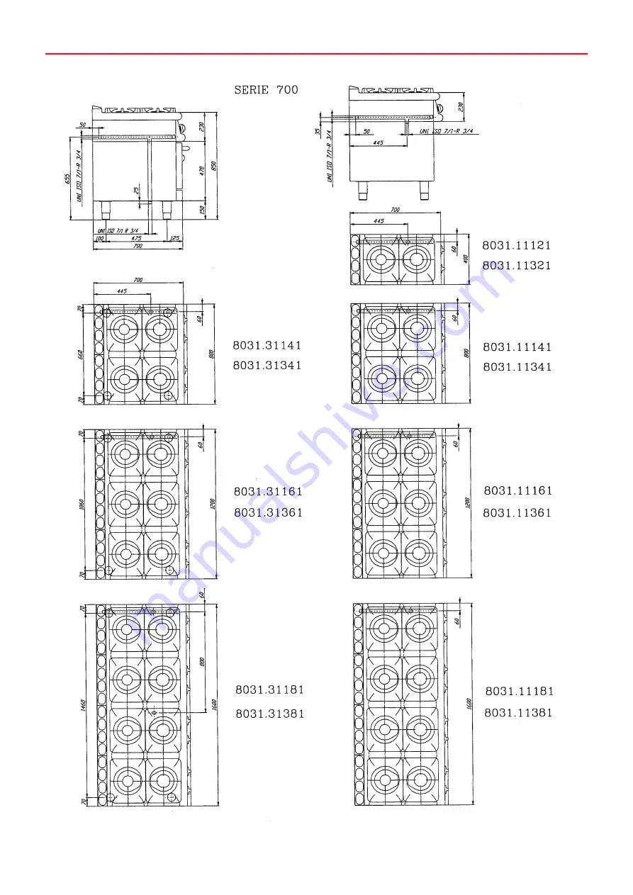 Baron 700 Series Instruction For Installation And Maintenance Download Page 40