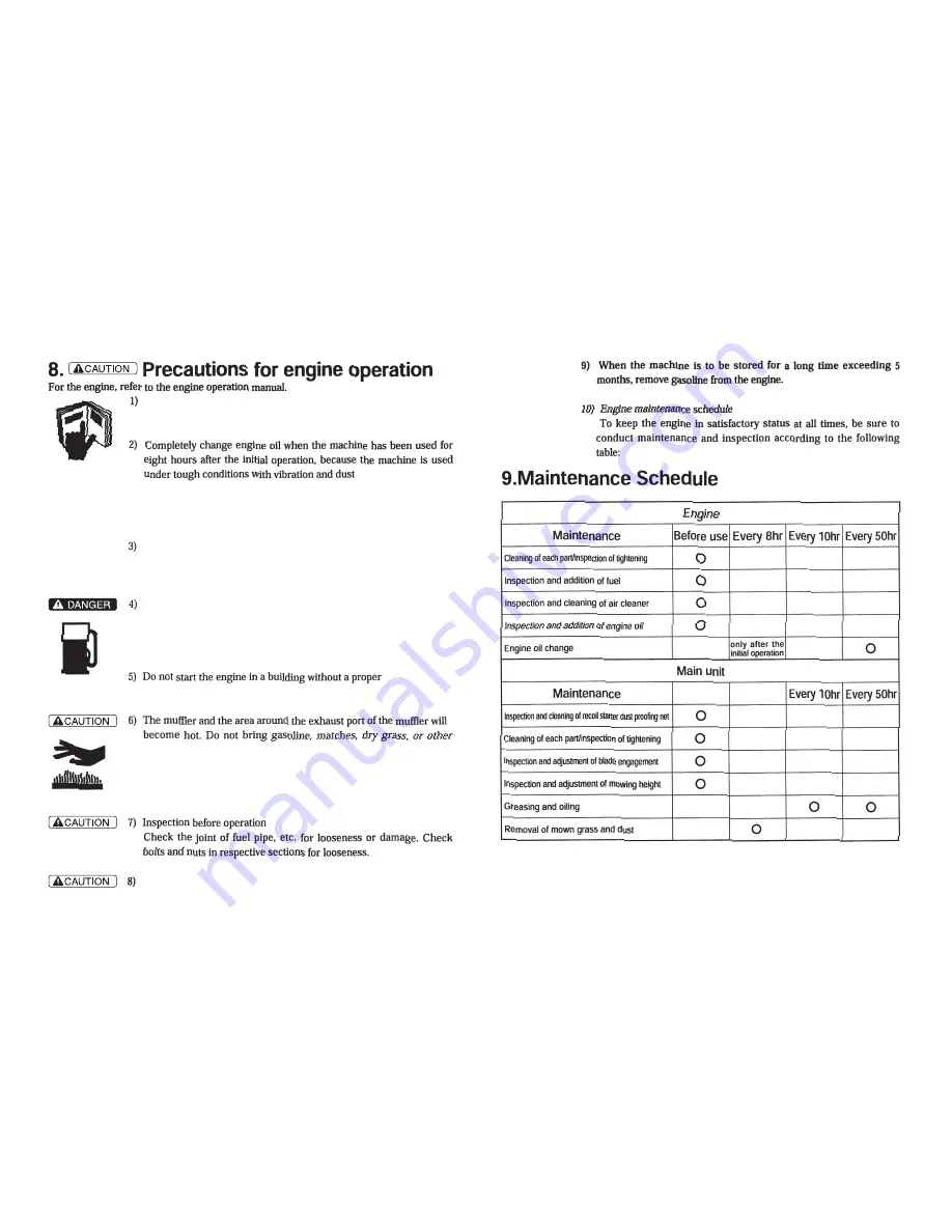 Baroness LM18G Series Owner'S Manual Download Page 23