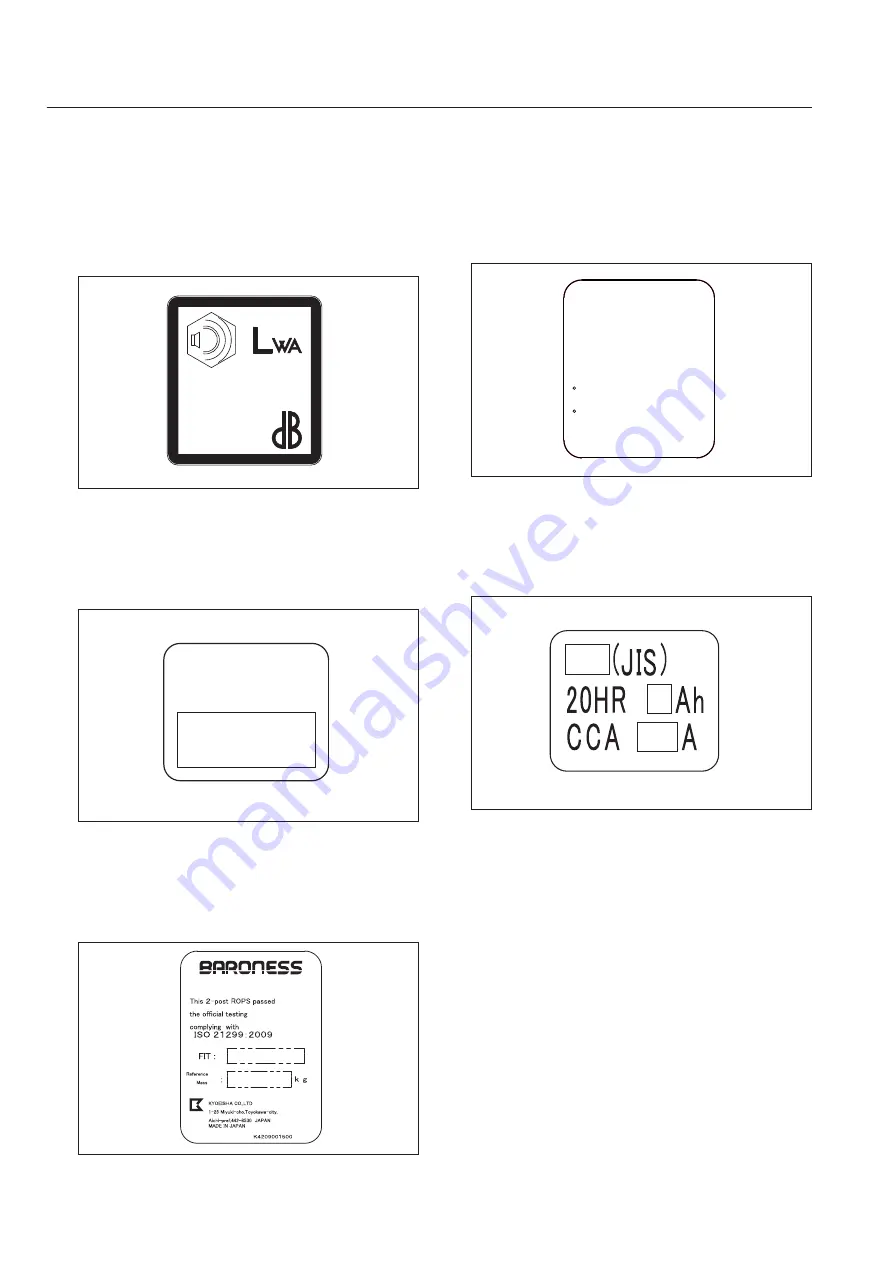 Baroness LM3210A Owner'S Operating Manual Download Page 22