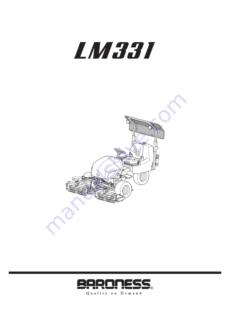 Baroness LM331 Скачать руководство пользователя страница 1